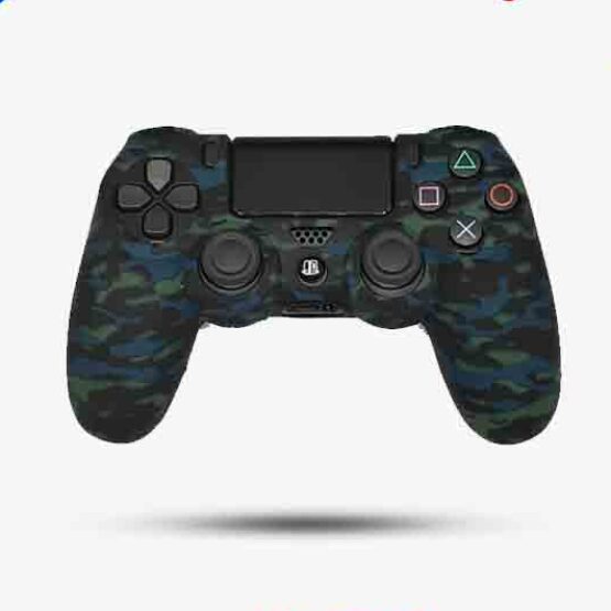 روکش دسته طرح چریکی آبی ps4