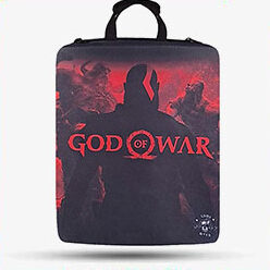 PS4 carrying case 87 خرید کیف ps4 طرح God of War Red