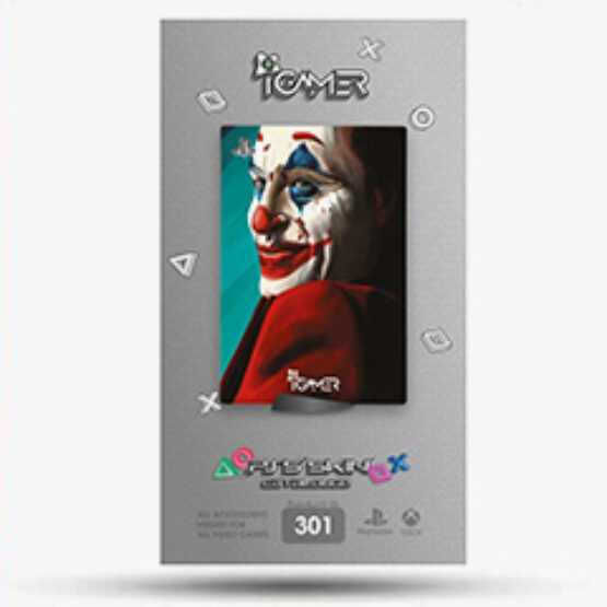 اسکین (برچسب) ps5 طرح Joker