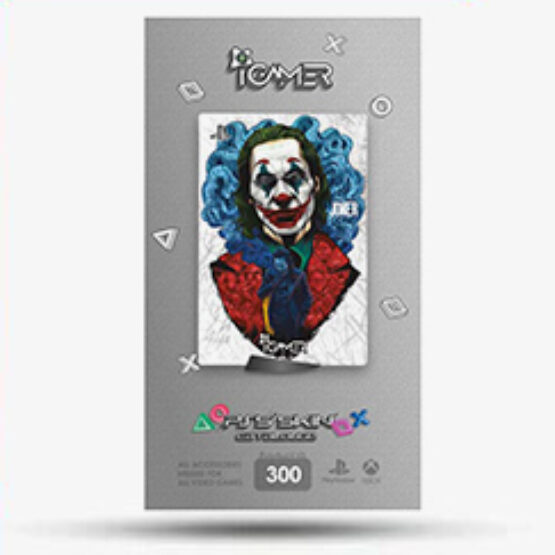 اسکین (برچسب) ps5 طرح Joker