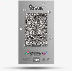 ps5 console label 47 اسکین (برچسب) ps5 طرح بازی Skull