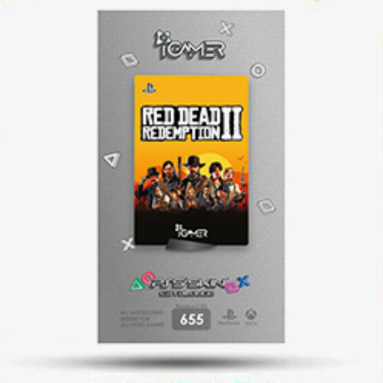 اسکین (برچسب) ps5 طرح بازی Red Dead Redemption 2