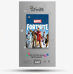 ps5 console label 54 اسکین (برچسب) ps5 طرح بازی Fortnite