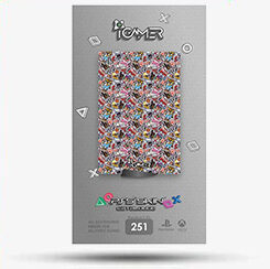 ps5 console label 57 اسکین (برچسب) ps5 طرح Coca Cola